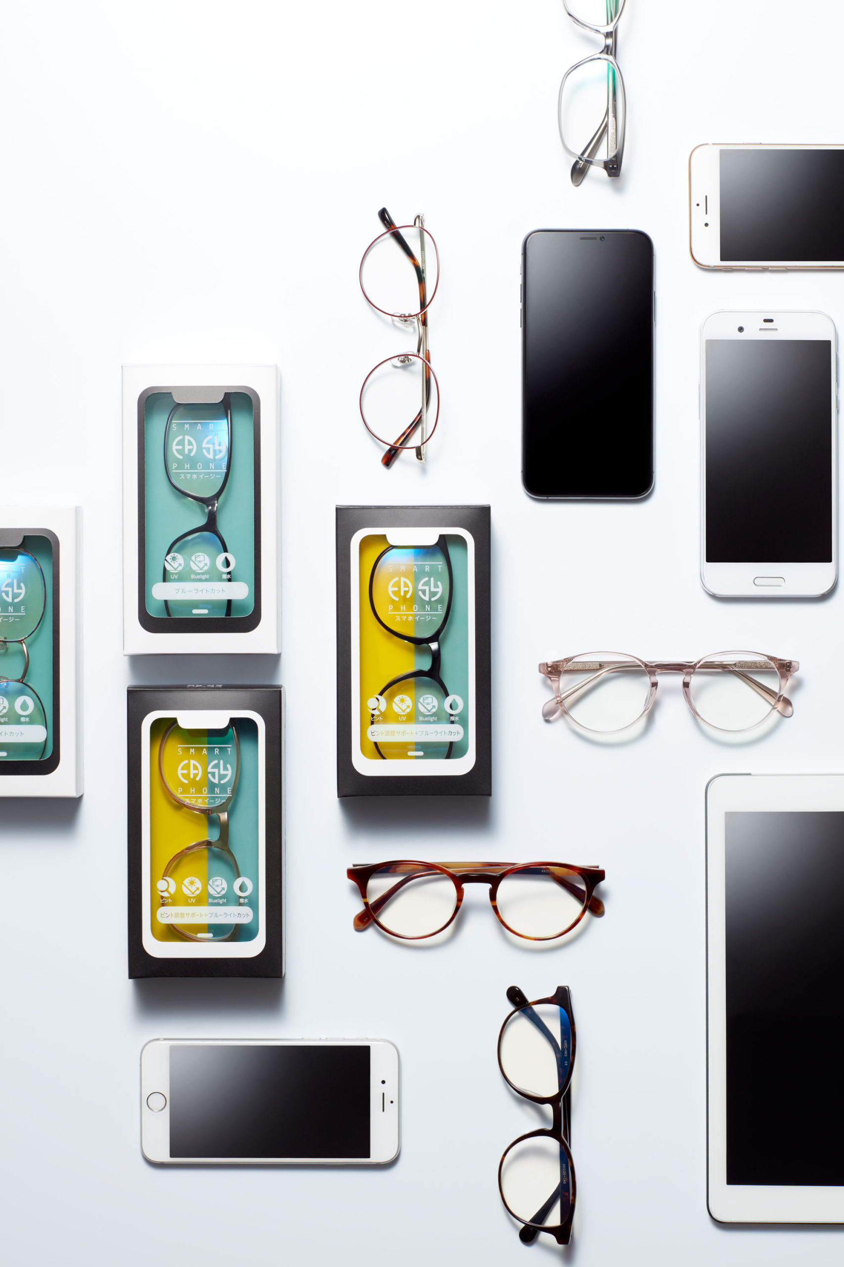 スマホ用メガネ商品撮影ディレクション