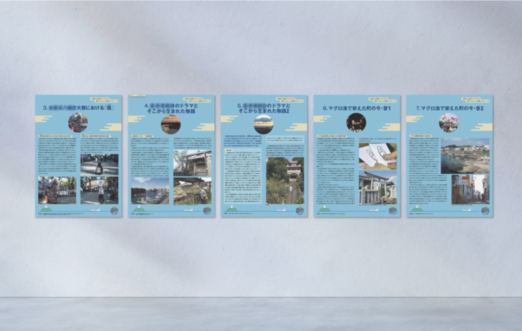 Tenjipanel.comにて紹介している観光施設内 企画展パネルデザイン制作